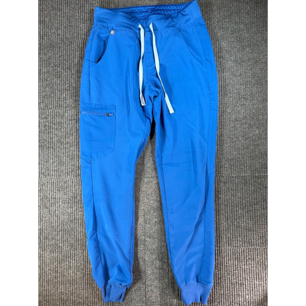 FIGS Zamora Jogger Scrub Pants Womens XS Royal Blue W18SW2005
